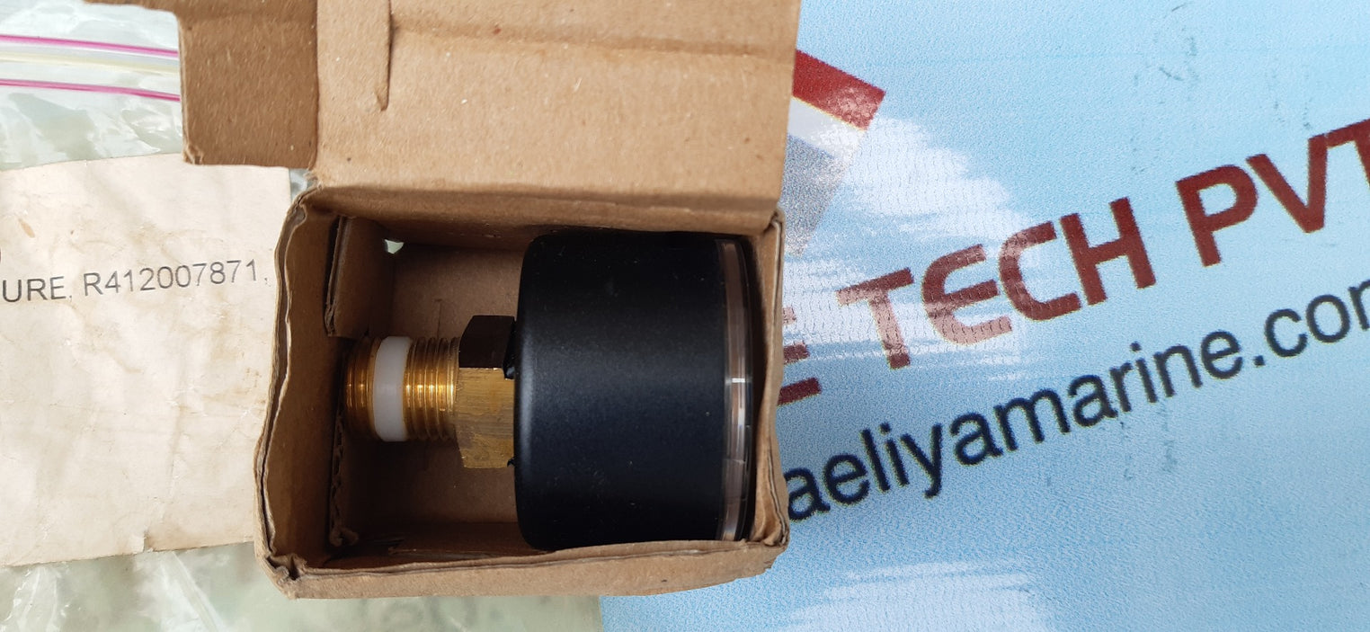 Rexroth pg1-sas-adj pressure gauge manometer r412007871