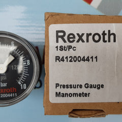 Rexroth pg1-sas-adj pressure gauge manometer r412007871