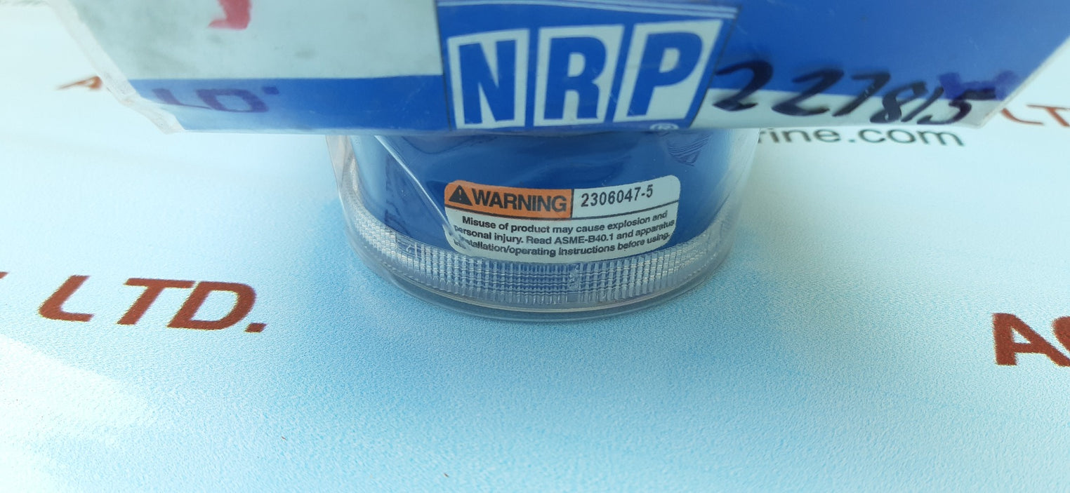 Nrp n2001 low pressure gauge