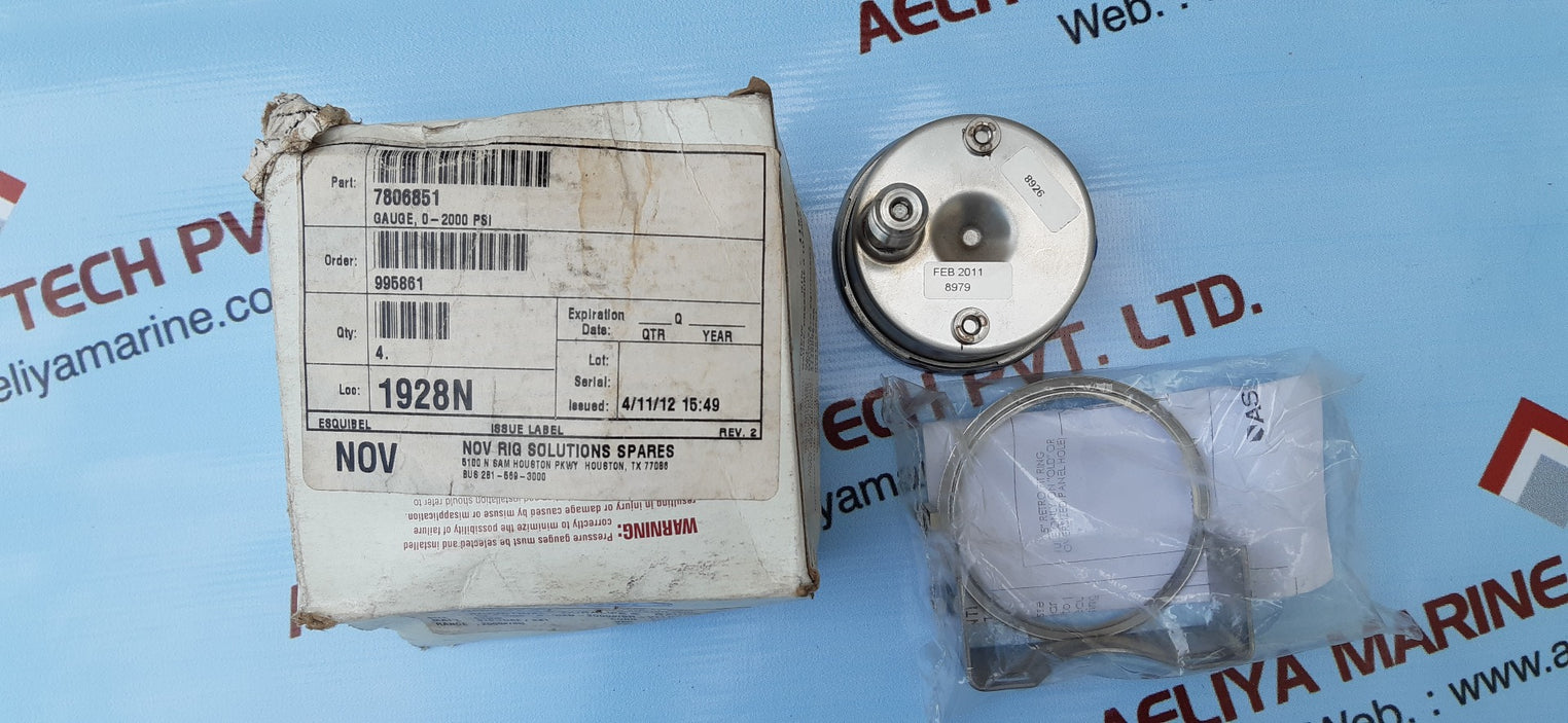 Ashcroft 63-1008-s-02b-2000# industrial duralife gauge