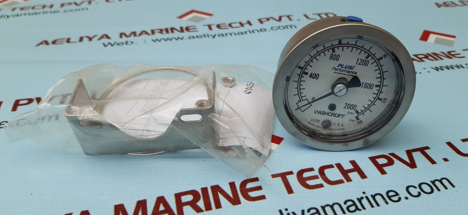 Ashcroft 63-1008-s-02b-2000# industrial duralife gauge