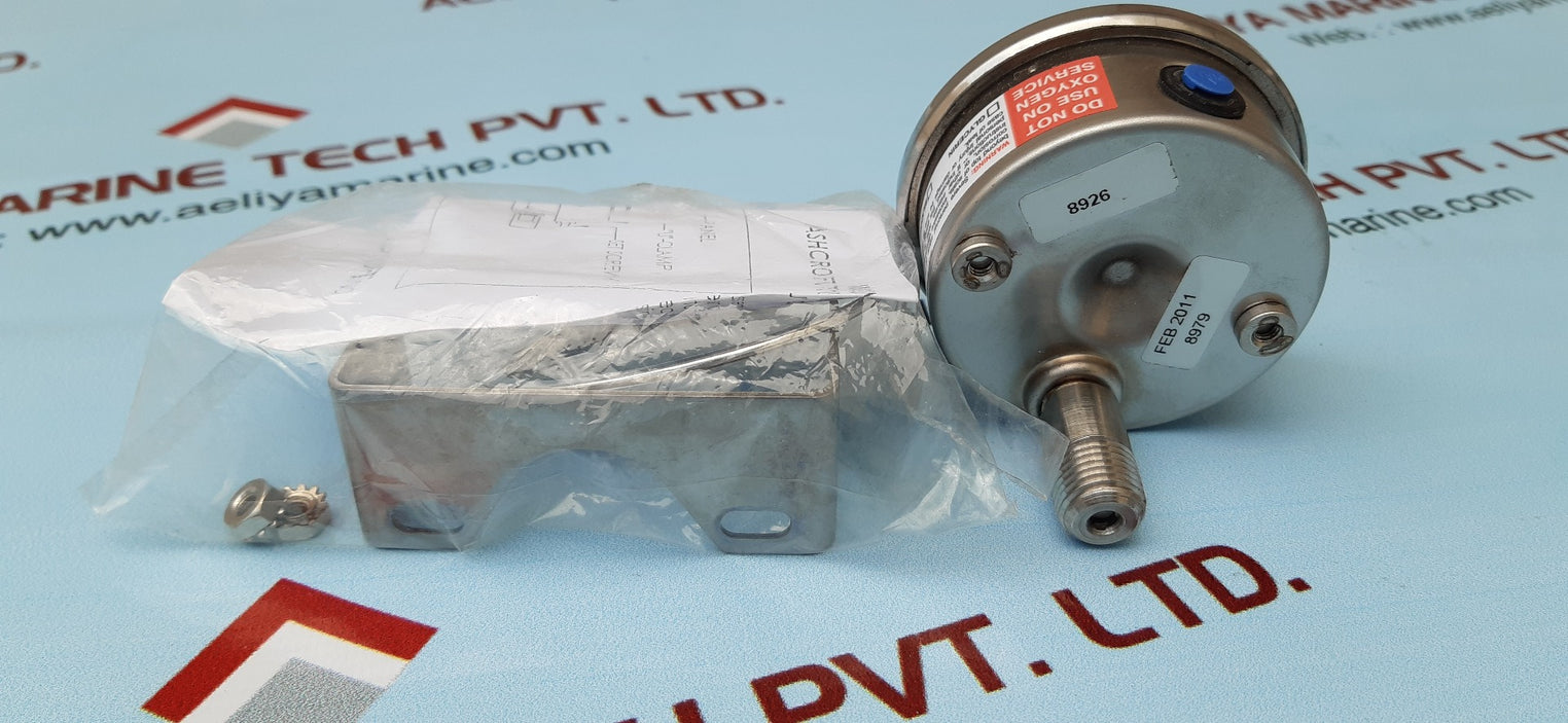 Ashcroft 63-1008-s-02b-2000# industrial duralife gauge