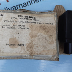 Lucifer 483510s5f dz06s5 solenoid valve coil 110v-115v