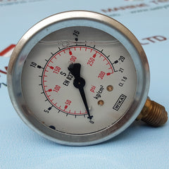 Wika 213.53.063 pressure gauge 0 to 21 kg/cm2 & psi