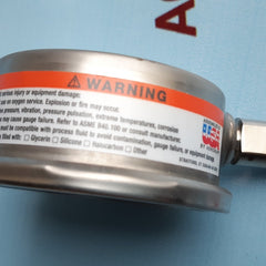 Ashcroft 63-1008-s-02l-5000# industrial duralife gauge 0 to 5000 psi