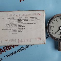 Ashcroft 63-1008-sl-02l-100# industrial duralife gauge
