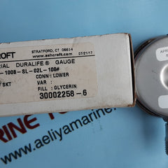 Ashcroft 63-1008-sl-02l-100# industrial duralife gauge