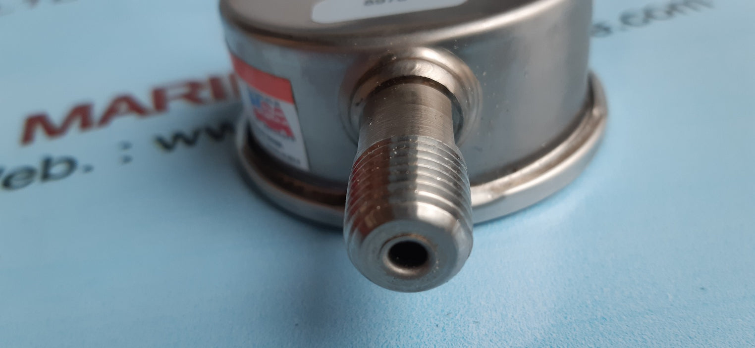 Ashcroft 63-1008-sl-02l-100# industrial duralife gauge