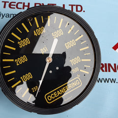 Oceaneering lfp412-7500-psi-g pressure gauge 0 to 7500 psi