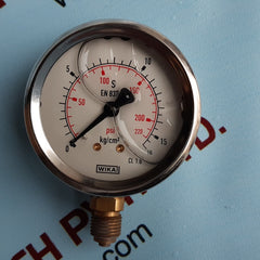 Wika 213.53.63 pressure gauge 16kg/cm2 & psi