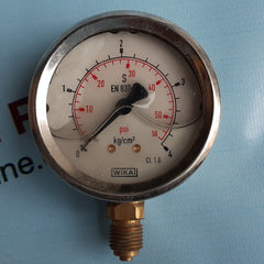 Wika 213.53.63 pressure gauge 4kg/cm2 & psi