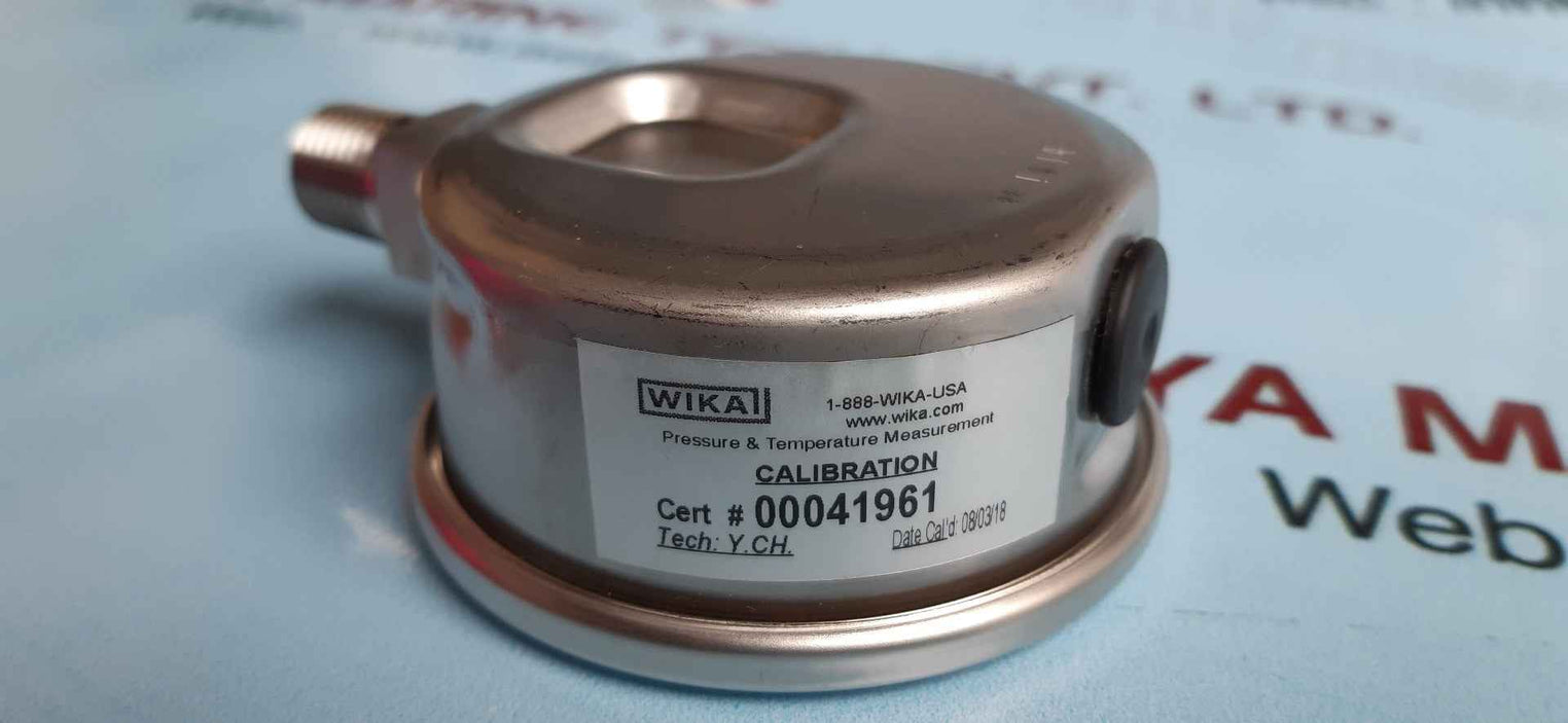 Wika 213.53.63 pressure gauge 21kg/cm2 & psi