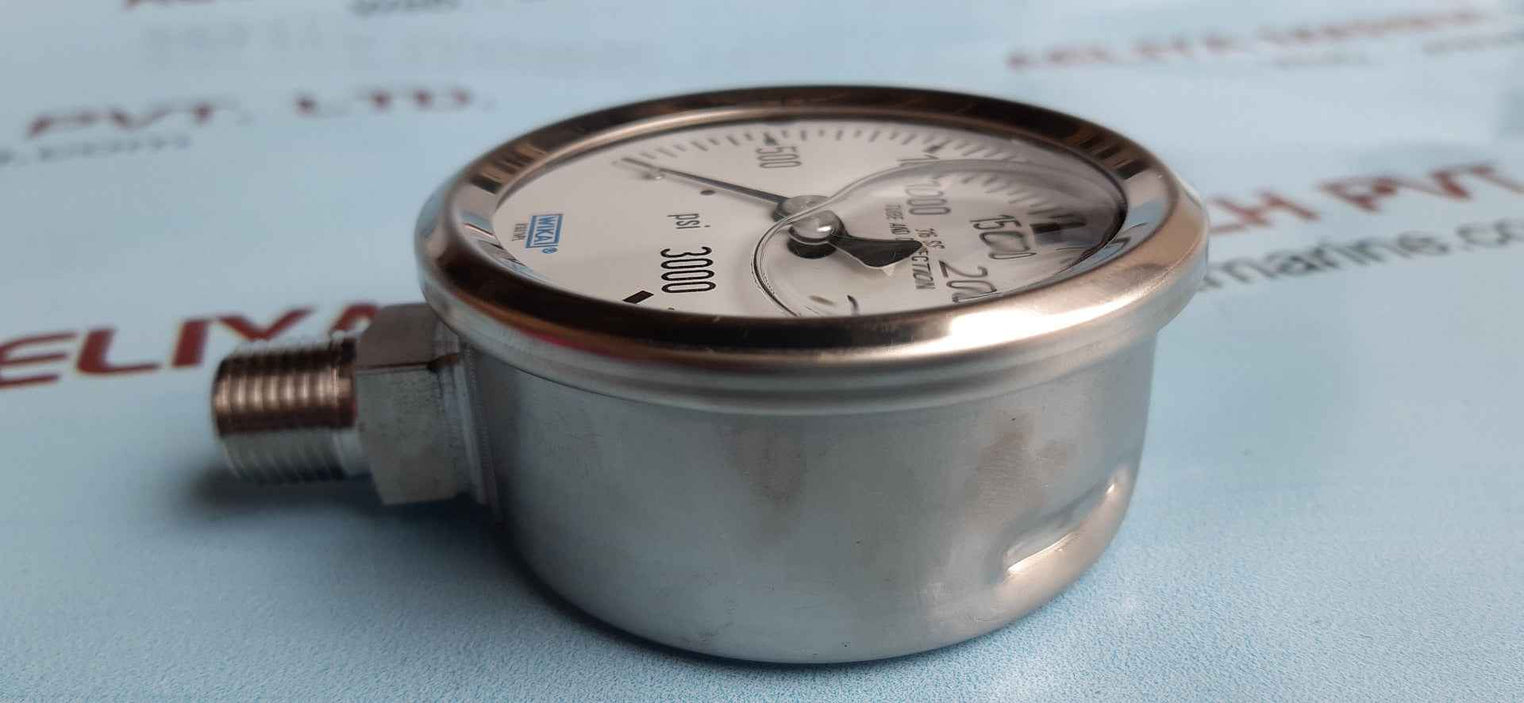 Wika 213.53.63 pressure gauge 21kg/cm2 & psi