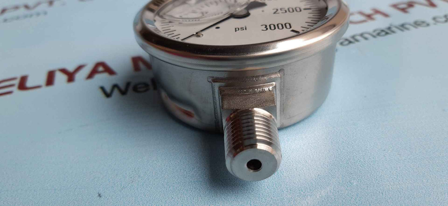 Wika 213.53.63 pressure gauge 21kg/cm2 & psi