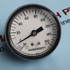 Ashcroft 25w1001th 02b xuc 160#&vac pressure gauge