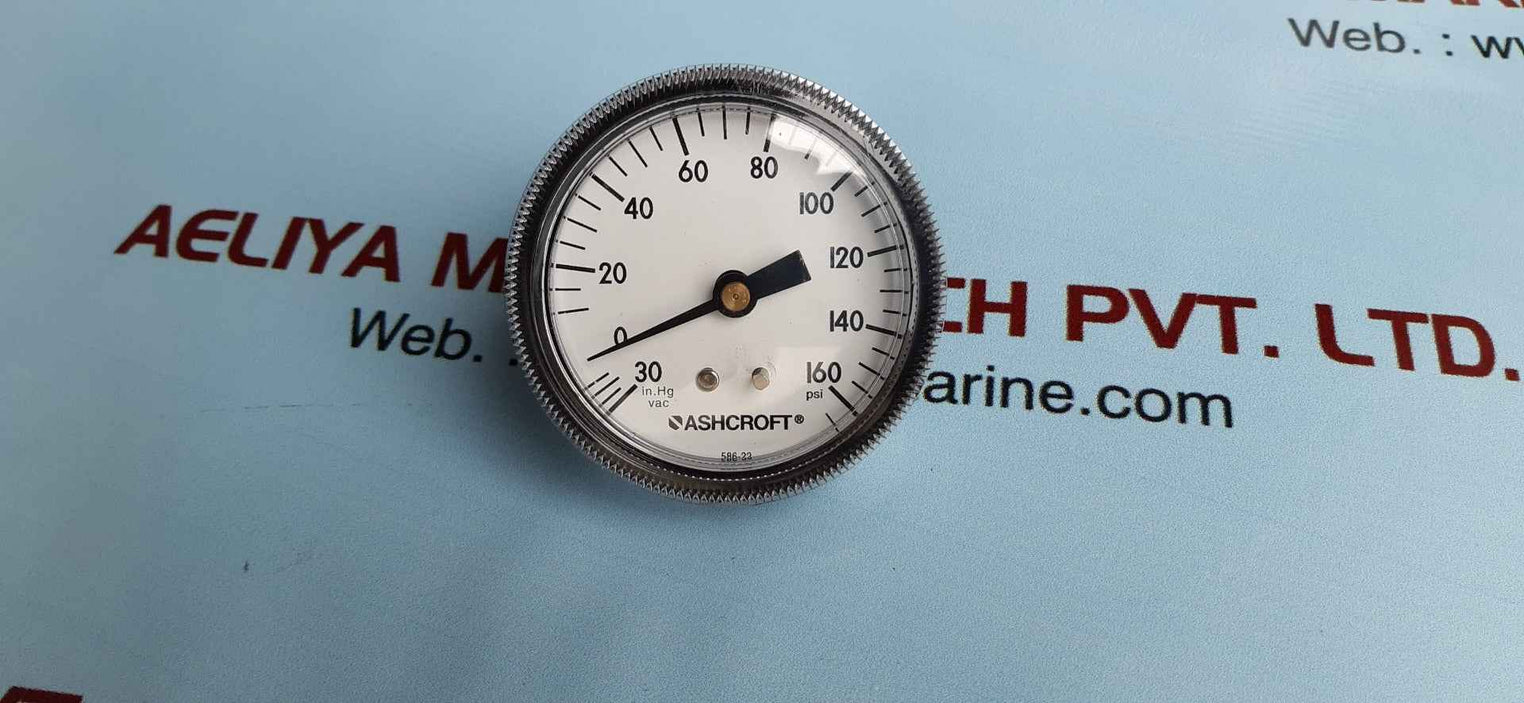 Ashcroft 25w1001th 02b xuc 160#&vac pressure gauge