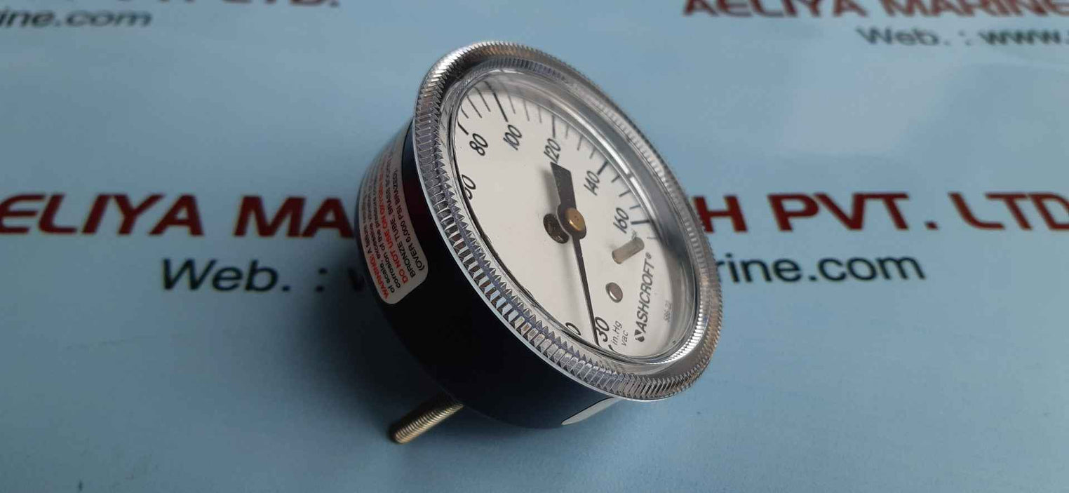 Ashcroft 25w1001th 02b xuc 160#&vac pressure gauge