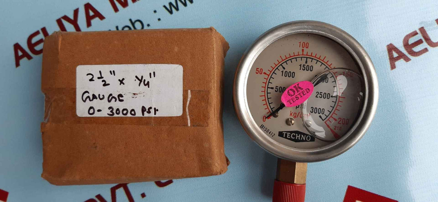 Techno pressure gauge b150412