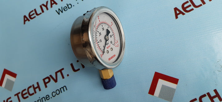 ADARSH S.S. WITH BRASS INTERNALS PRESSURE GAUGE 0-60 PSI 