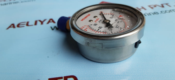 ADARSH S.S. WITH BRASS INTERNALS PRESSURE GAUGE 0-60 PSI 