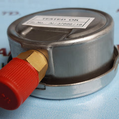 ADARSH LIOUID FILLED PRESSURE GAUGE,1/4 IN NPT,0-5000 PSI,4 IN DIAL DISPLAY