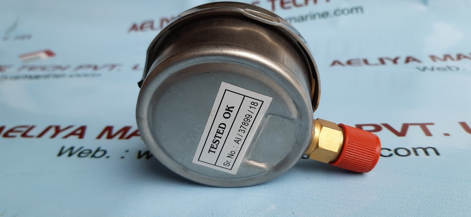 ADARSH LIOUID FILLED PRESSURE GAUGE,1/4 IN NPT,0-5000 PSI,4 IN DIAL DISPLAY