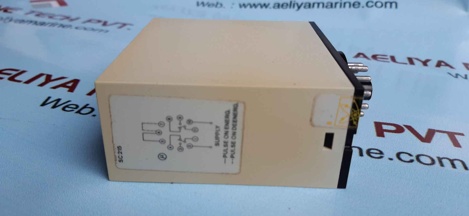 Electromatic S-system sc 215 220 time delay relay