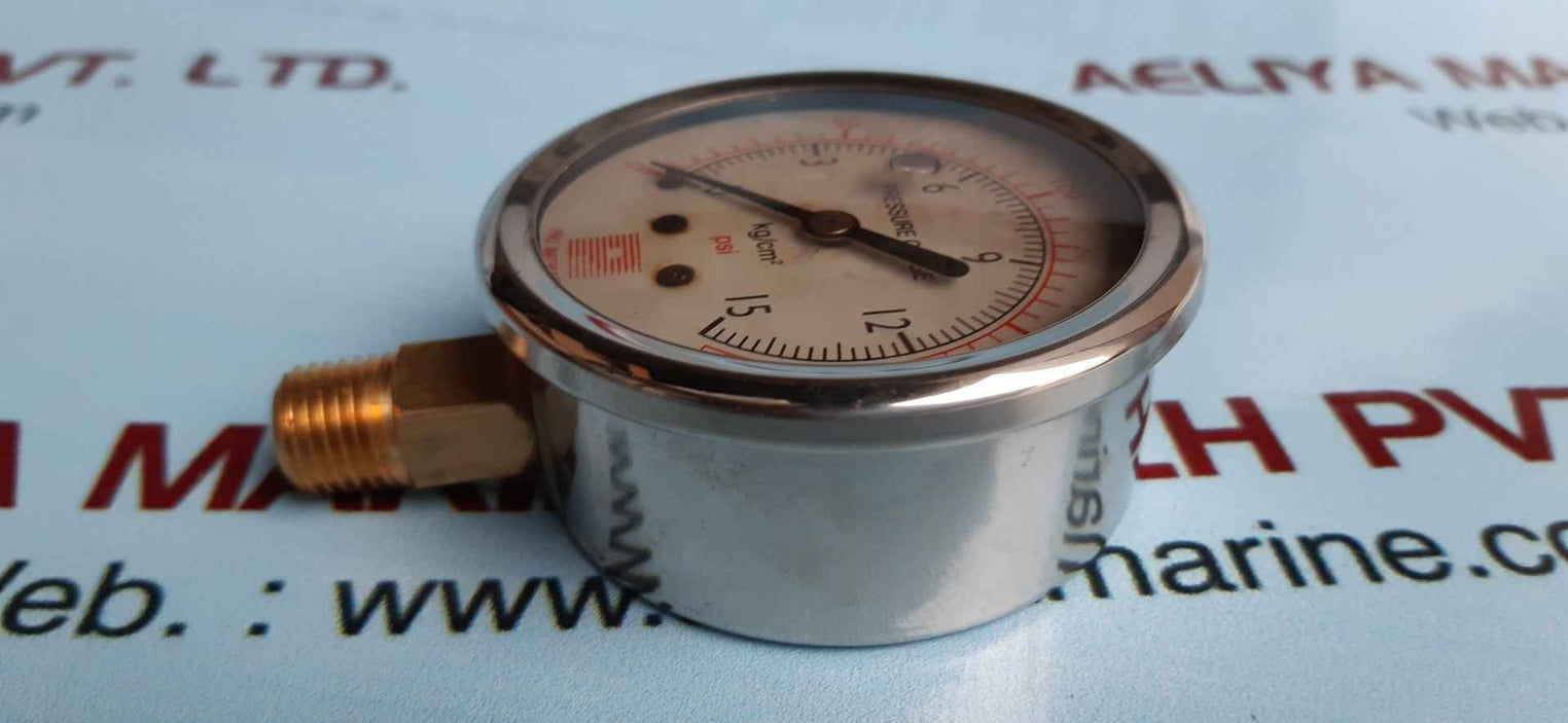 pro instruments pressure gauge 0-200 psi