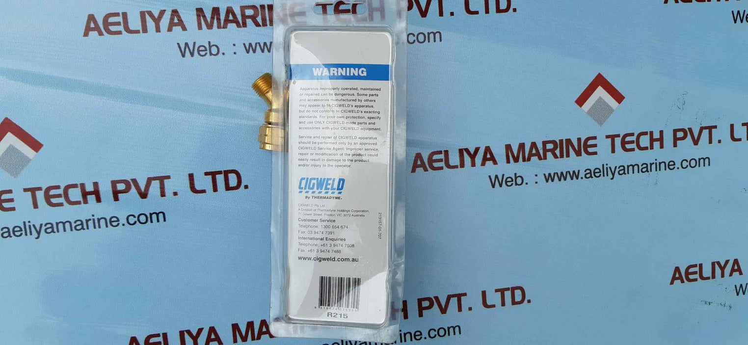 Cigweld r215 two way adaptor-left hand