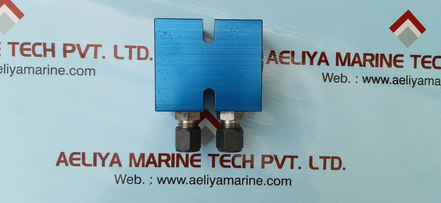 TORQLITE RT 24 BBVU BODY,BLOCK VALVE UNIT,WITH 2-EA SCREWS AND 2-EA SWAGELOK