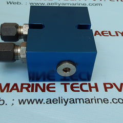 TORQLITE RT 24 BBVU BODY,BLOCK VALVE UNIT,WITH 2-EA SCREWS AND 2-EA SWAGELOK