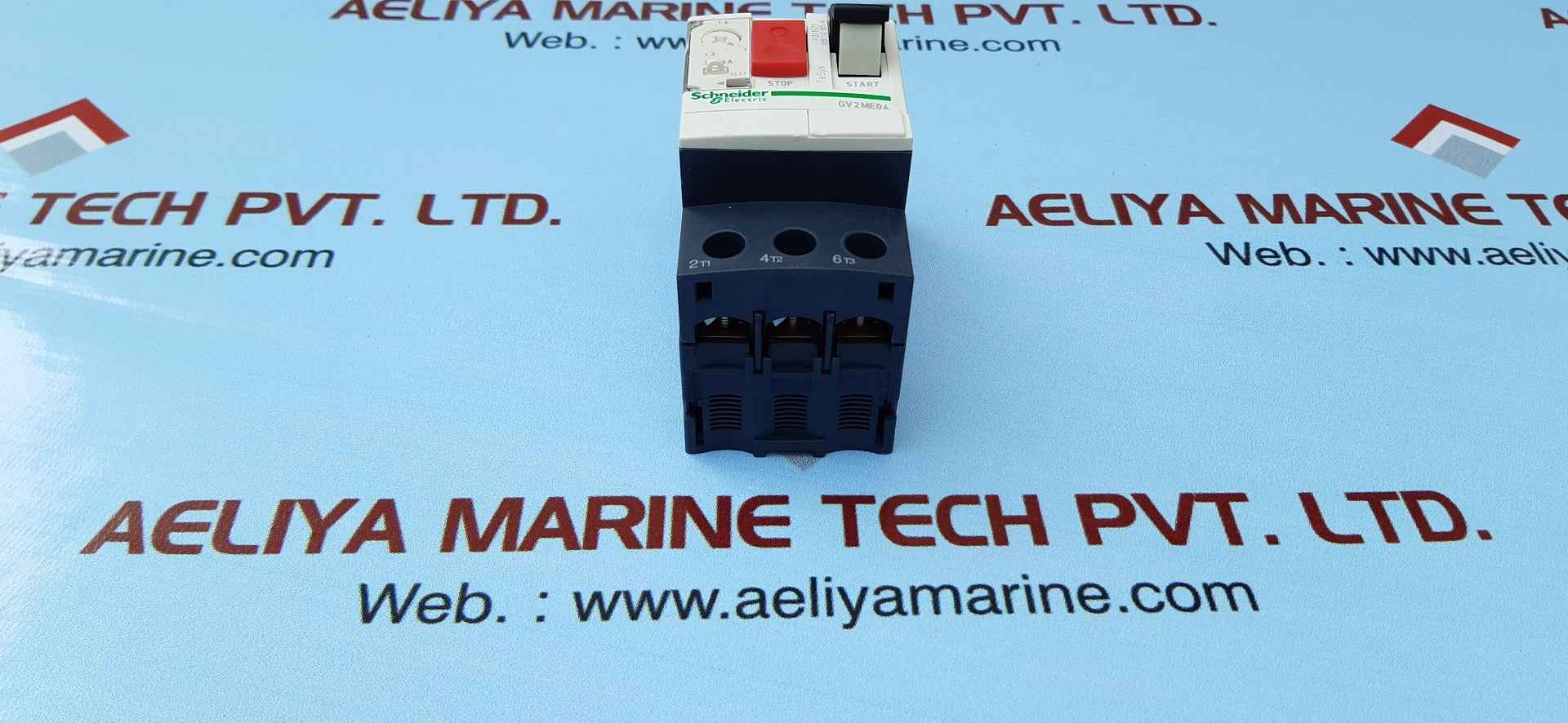 Schneider electric telemecanique gv2me06 1-1.6a circuit breaker