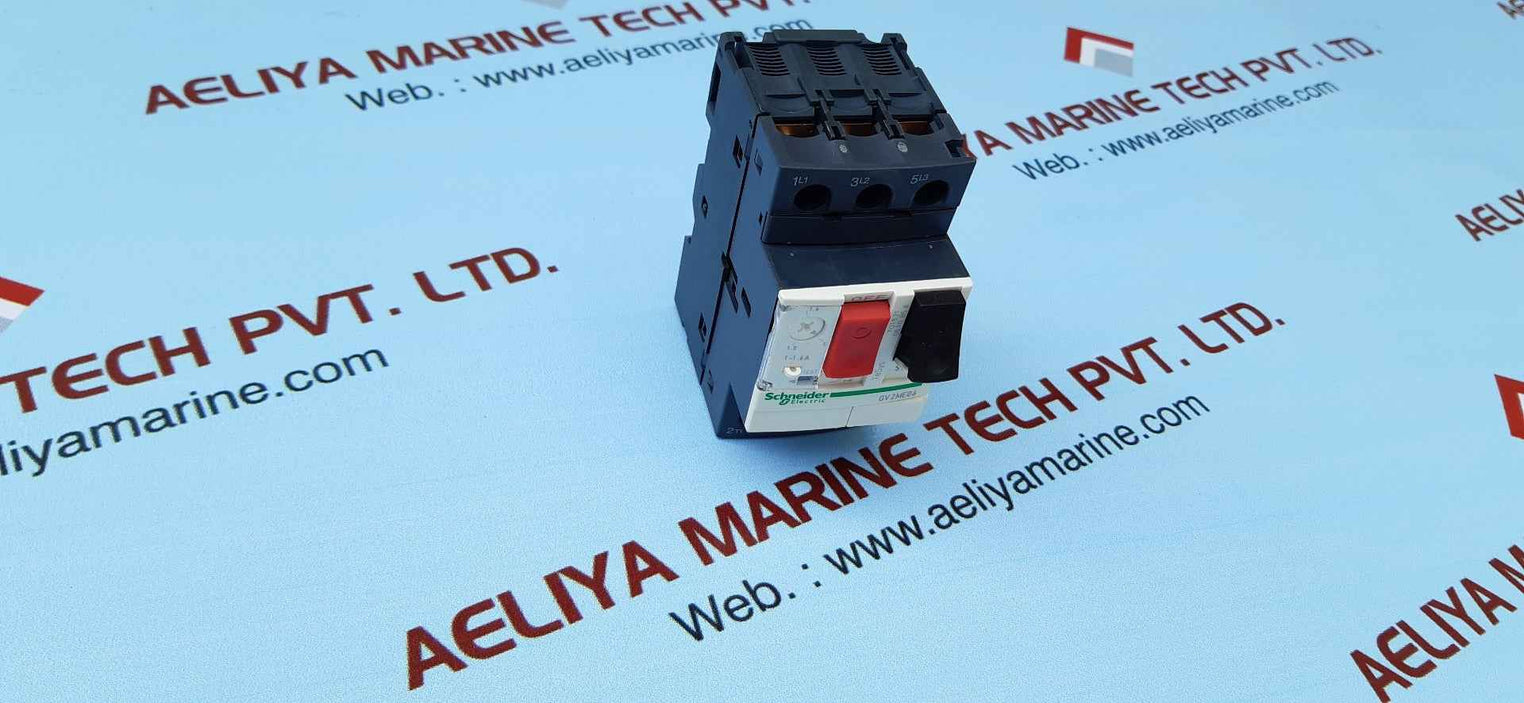 Schneider electric telemecanique gv2me06 1-1.6a circuit breaker