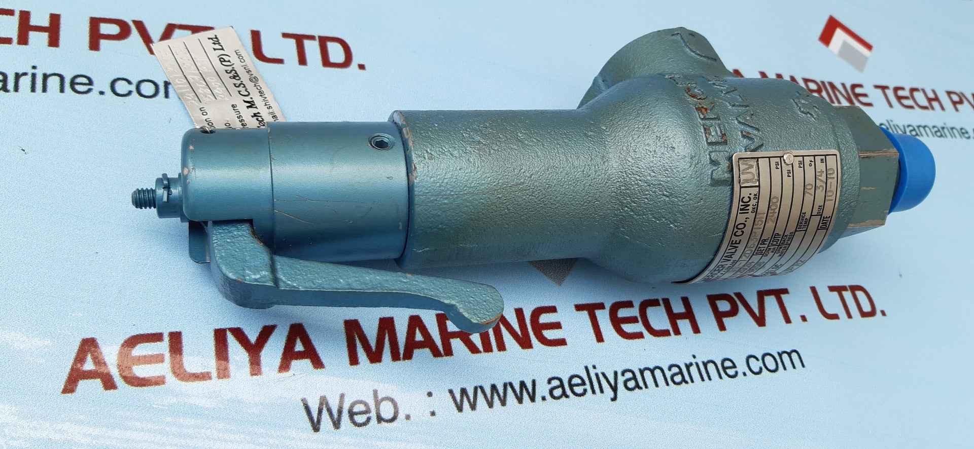 Mercer 91-12d63p15I1 relief valve – Aeliya Marine Tech