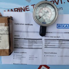 WIKA 233.53.2.5 MECHANICAL PRESSURE GAUGE 0..3000 PSI