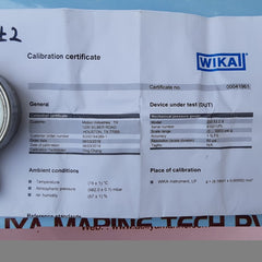 WIKA 233.53.2.5 MECHANICAL PRESSURE GAUGE 0..3000 PSI