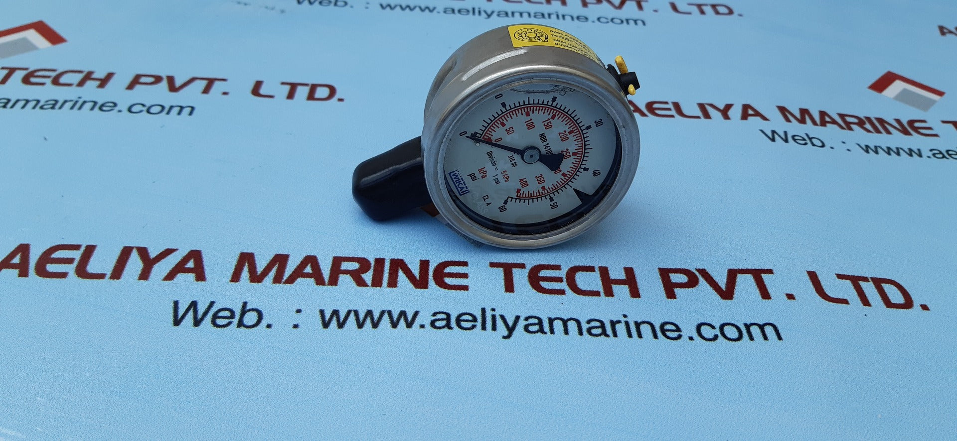 WIKA 233.53.2.5 MECHANICAL PRESSURE GAUGE 0..3000 PSI