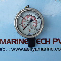 WIKA 233.53.2.5 MECHANICAL PRESSURE GAUGE 0..3000 PSI