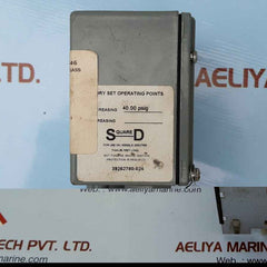 Square D 9012 Gaw-4 Pressure Switch Series:C, 9012Gaw4Q1 (1.5-75 Psig 1-5.3Bar)