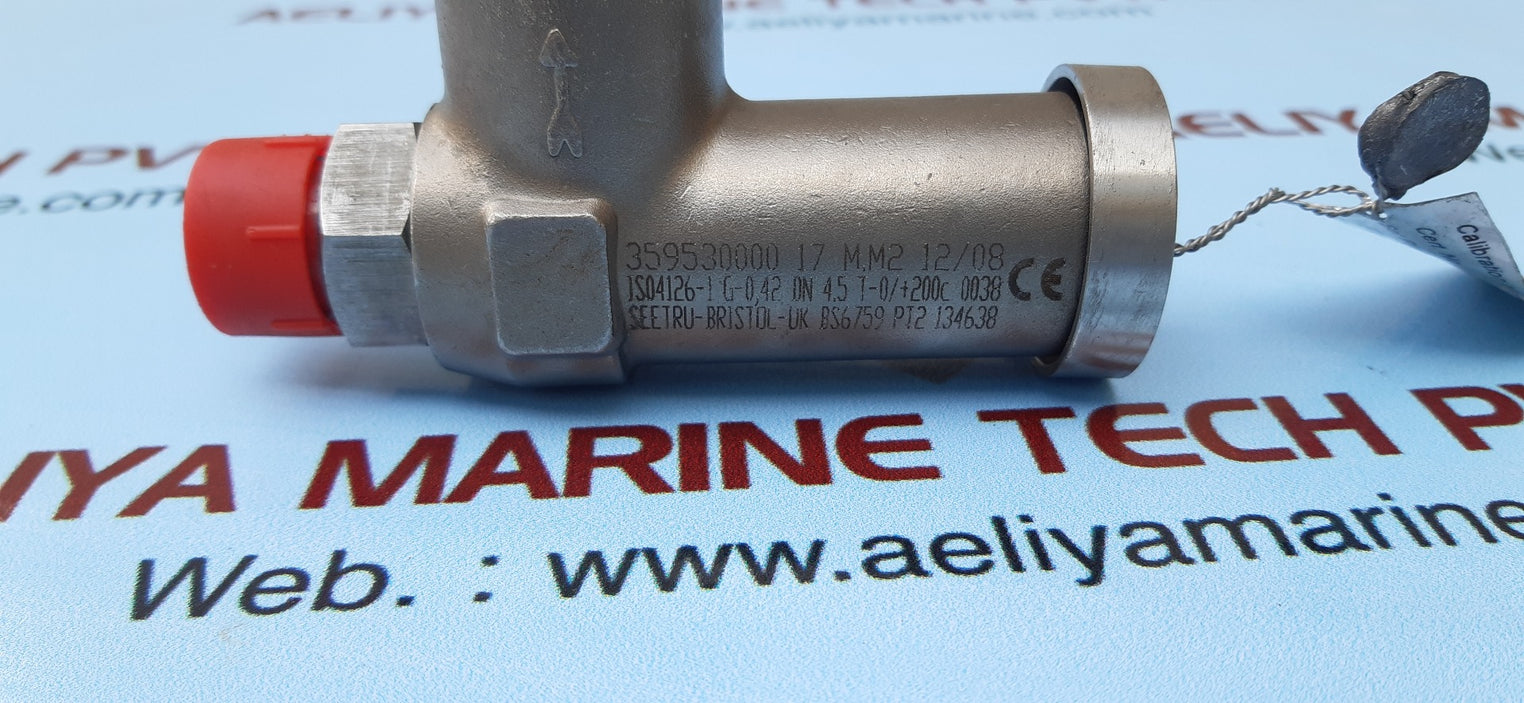 Seetru 359530000 safety valve