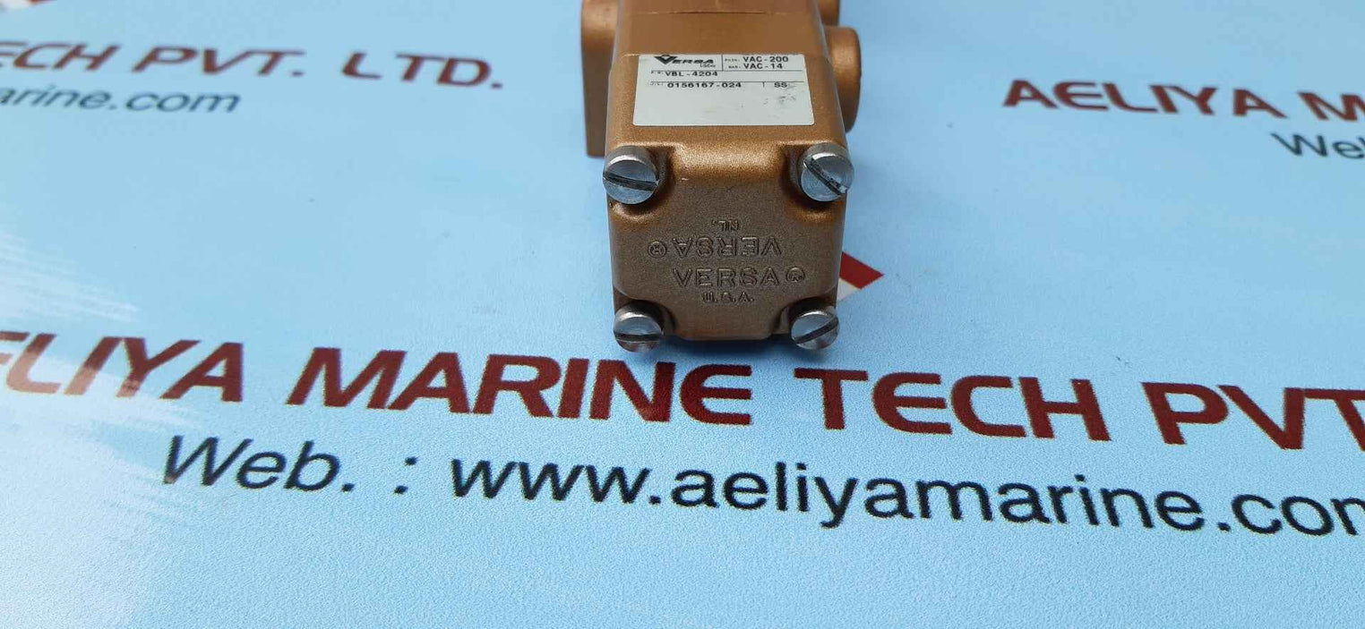 Versa valve vbl-4204 pneumatic valve