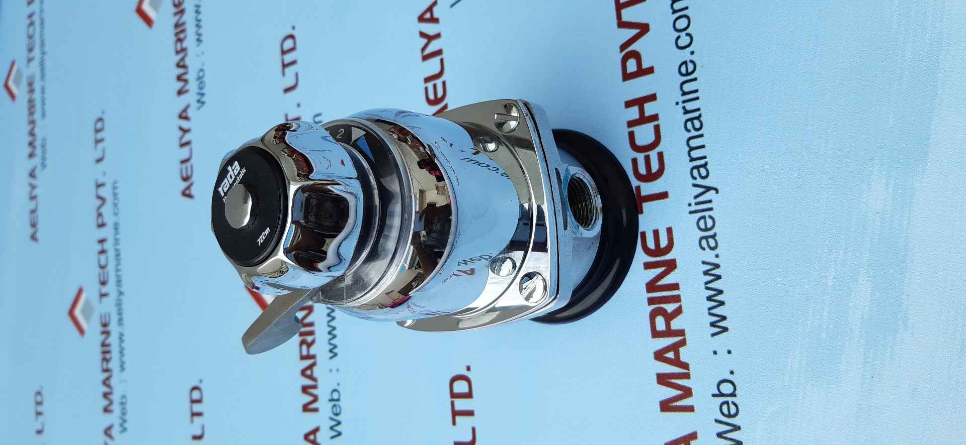 Rada 722m thermostatic mixing valve chrome finish