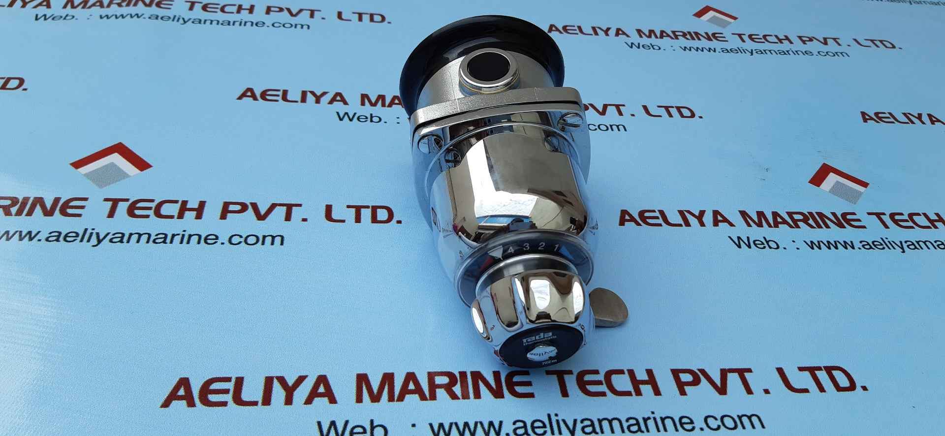 Rada 722m thermostatic mixing valve chrome finish