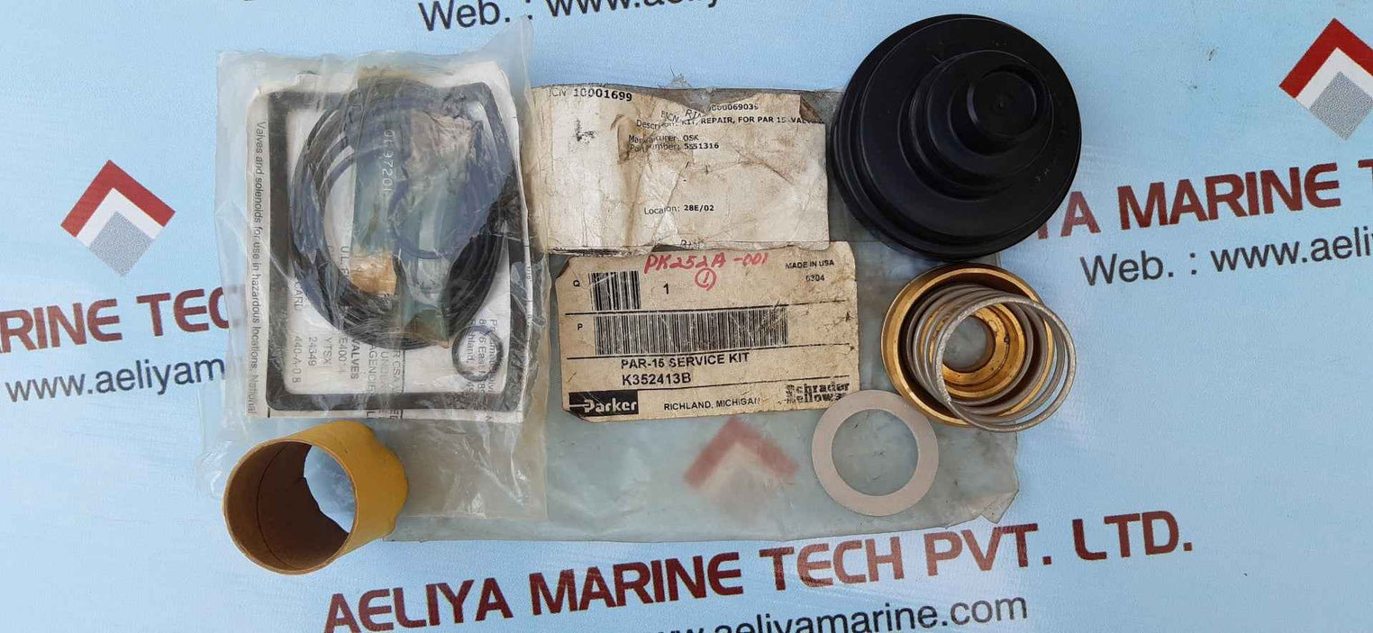 Parker par-15 service kit k352413b