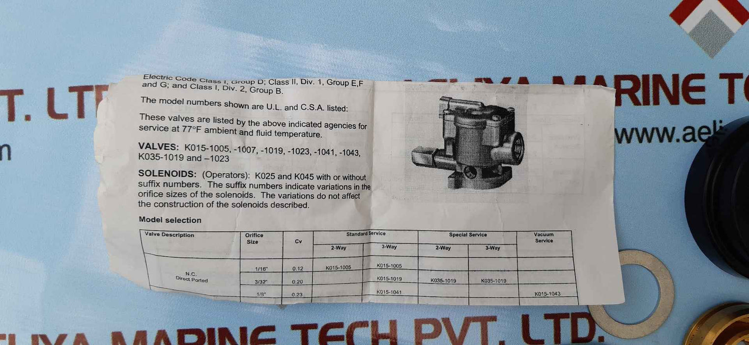 Parker par-15 service kit k352413b