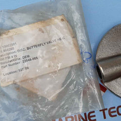 Butterfly valve disc j022048