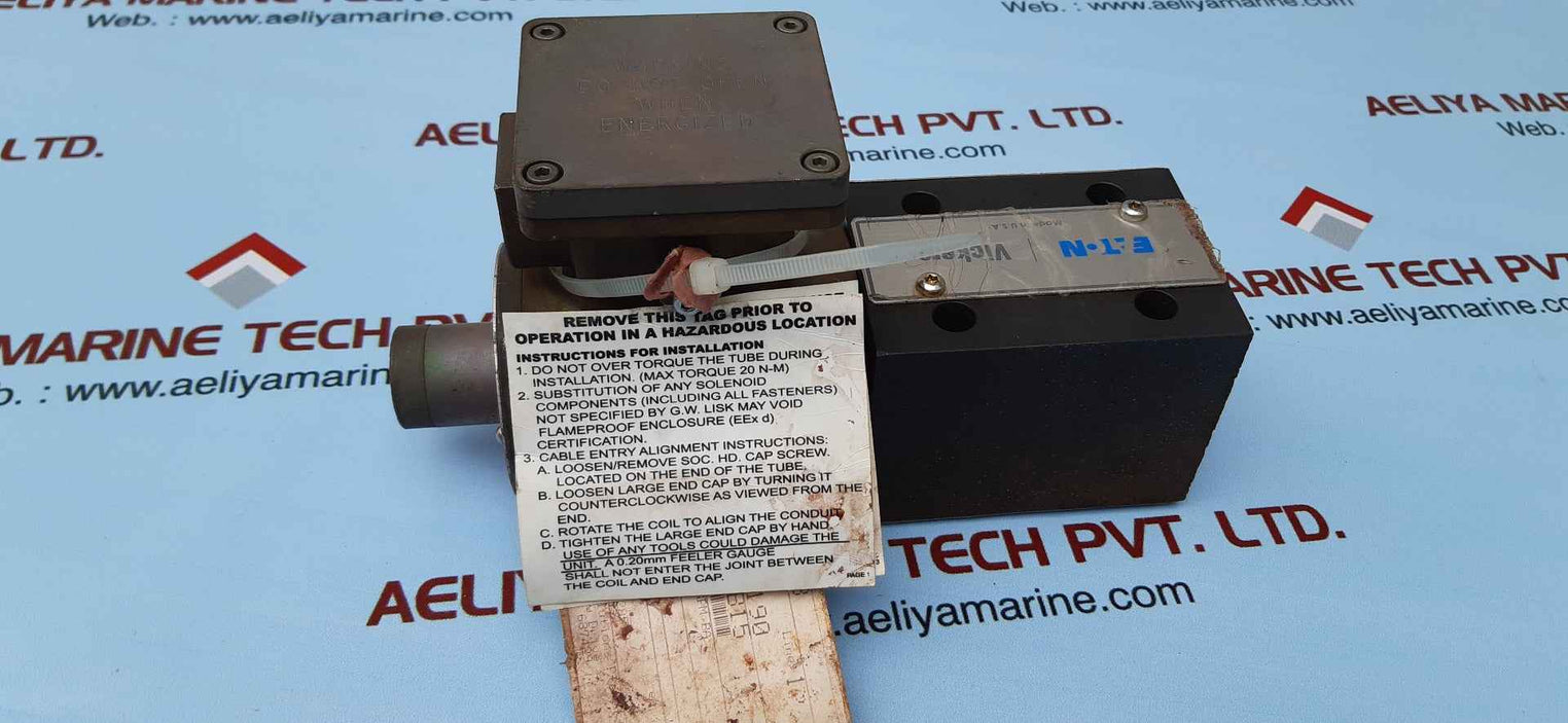 Eaton vickers dg4v4-012a-m-x1-a4-10-h13s directional control valve