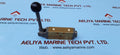 Brass valve 4 way 3 position hand ball control valve