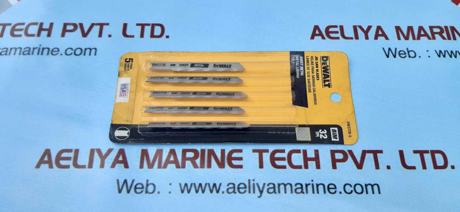 Dewalt dw3728-5 jig saw blade