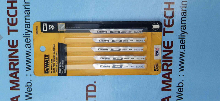 Dewalt dw3728-5 jig saw blade